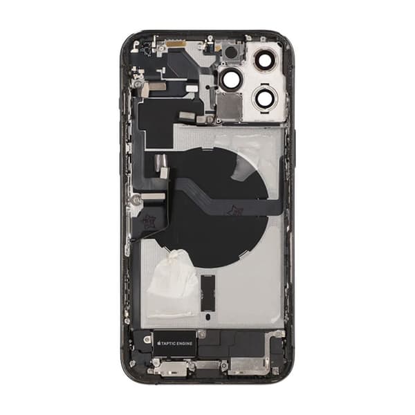 iPhone 12 Pro Max Baksida med Komplett Ram - Grafit