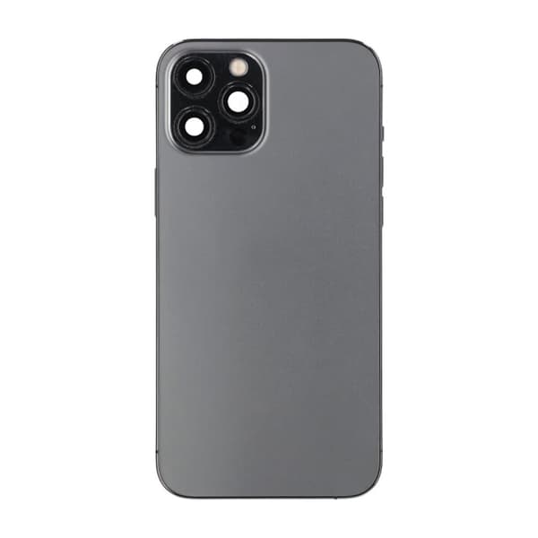 iPhone 12 Pro Max Baksida med Komplett Ram - Grafit