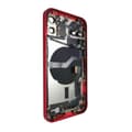 Miniatyrbild 3 av 5: iPhone 12 Baksida med Komplett Ram - Röd