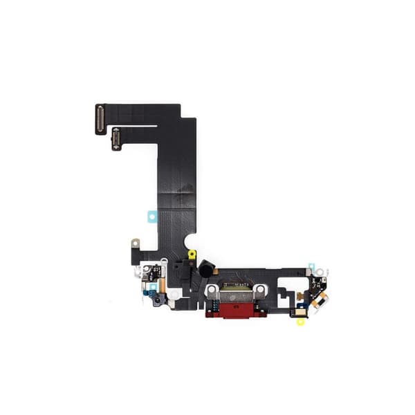 iPhone 12 Mini Laddkontakt Flexkabel - Röd