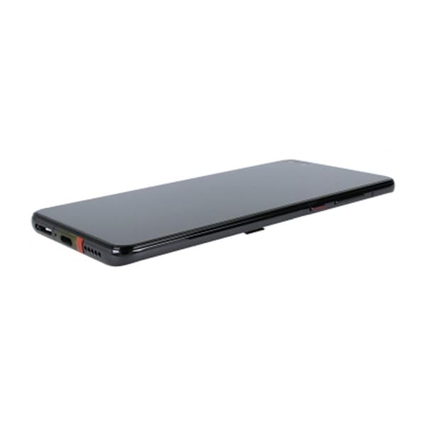 Huawei P40 Skärm/Display med Batteri Original - Svart
