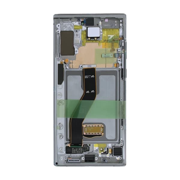 Samsung Galaxy Note 10 Plus 5G Skärm med LCD Display Original - Glow/Silver