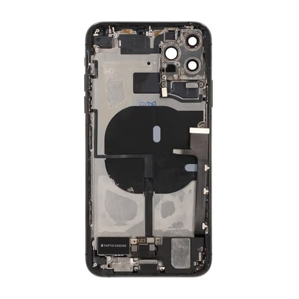 iPhone 11 Pro Max Baksida med Komplett Ram - Svart