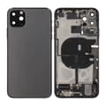 Miniatyrbillede 1 af 4: iPhone 11 Pro Max Baksida med Komplett Ram - Svart