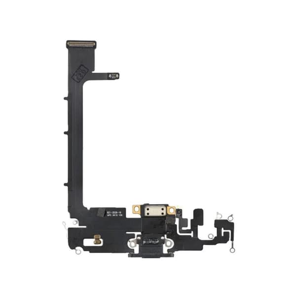 iPhone 11 Pro Max Laddkontakt Flexkabel - Rymdgrå