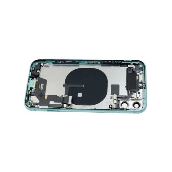 iPhone 11 Baksida med Komplett Ram - Grön