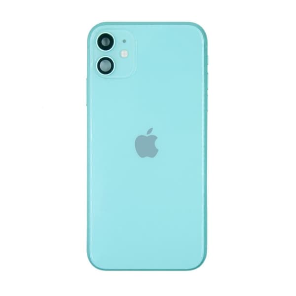 iPhone 11 Baksida med Komplett Ram - Grön