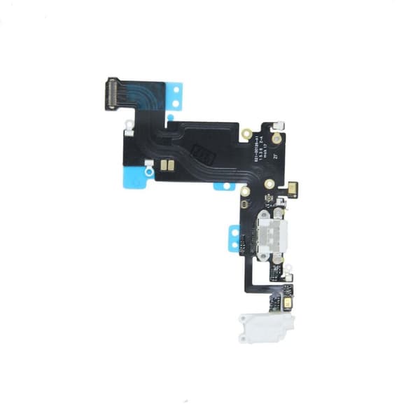 iPhone 6S Plus Laddkontakt Flexkabel - Vit OEM