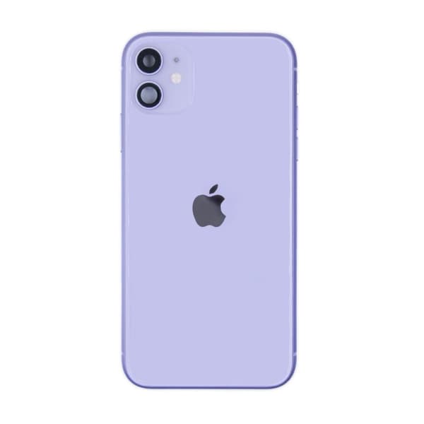 iPhone 11 Baksida med Komplett Ram - Violett
