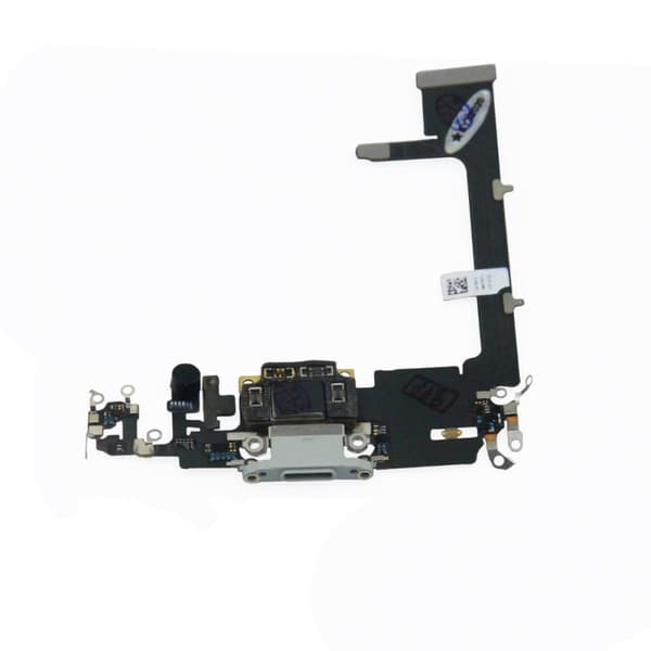 iPhone 11 Pro Laddkontakt Flexkabel - Vit