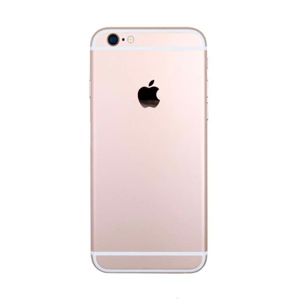 iPhone 6S Baksida med Komplett Ram - Roséguld
