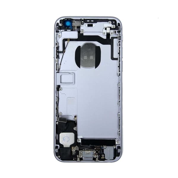 iPhone 6S Baksida med Komplett Ram - Svart