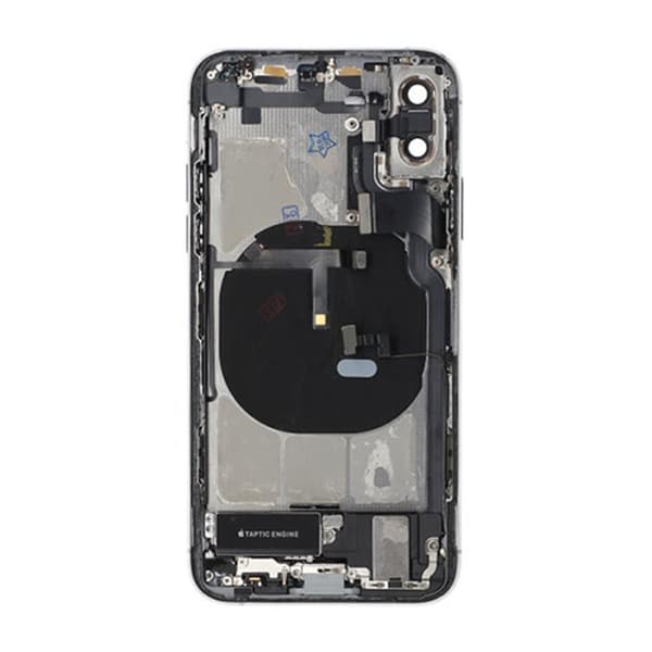 iPhone XS Baksida med Komplett Ram - Vit
