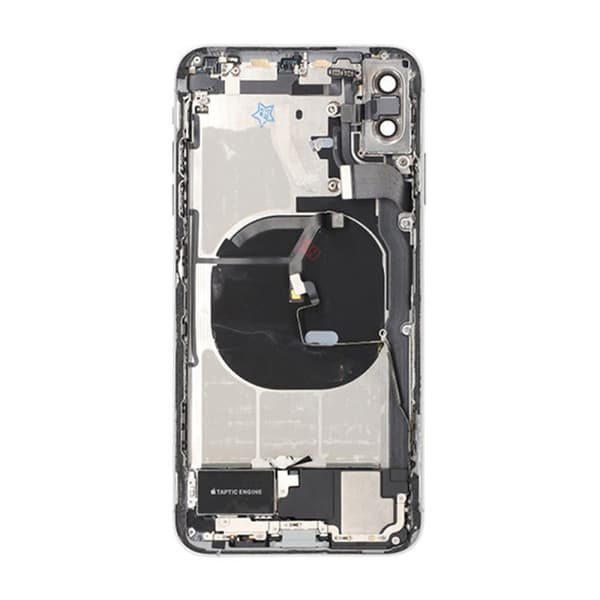 iPhone XS Max Baksida med Komplett Ram - Vit
