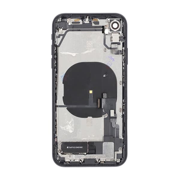iPhone XR Baksida med Komplett Ram - Svart