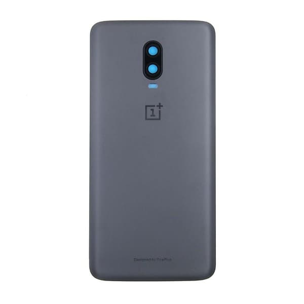 OnePlus 6T Baksida/Batterilucka - Midnatt Svart