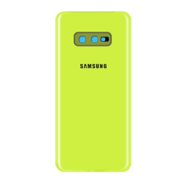 Samsung Galaxy S10e Baksida - Gul