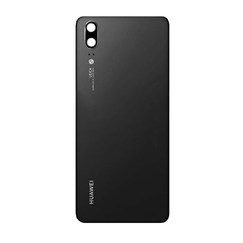Official Huawei P20 Black Battery Cover with Adhesive