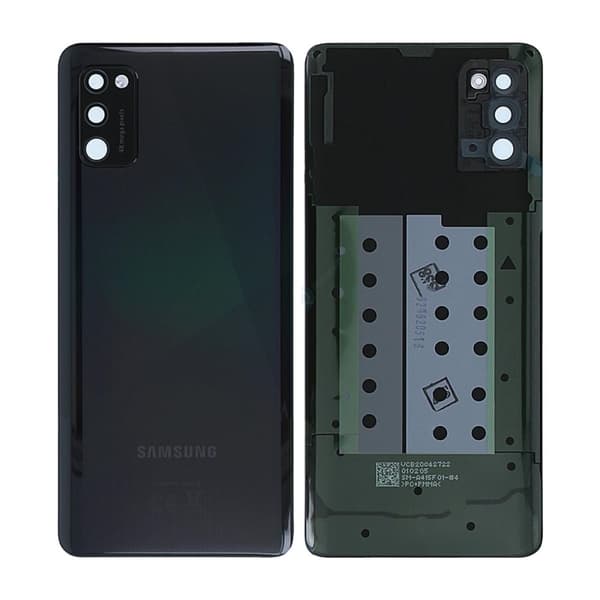 Samsung Galaxy A41 Baksida Original - Svart