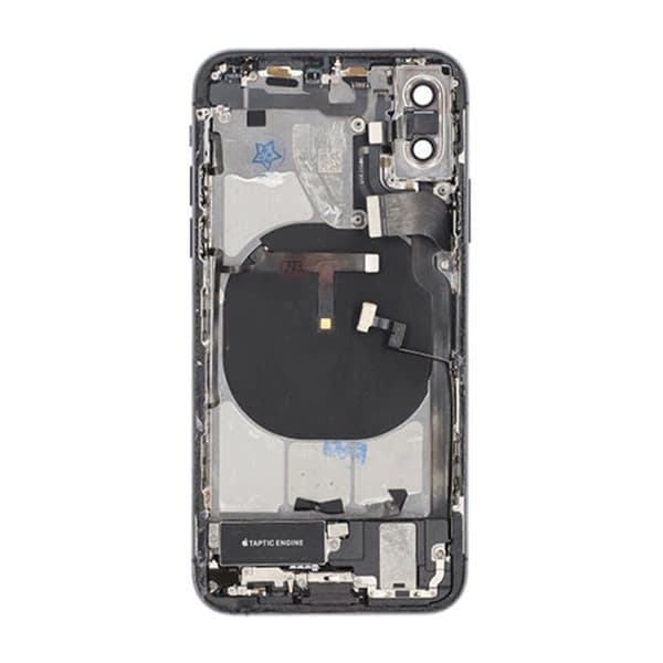 iPhone XS Baksida med Komplett Ram - Svart