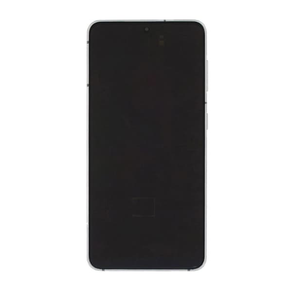 Samsung Galaxy S21 5G Skärm med LCD Display Original + Framkamera Original - Vit