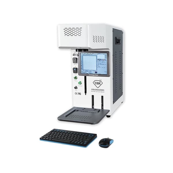 TBK 958BAutomatisk laserfjernelse bagdæksel glasmaskine