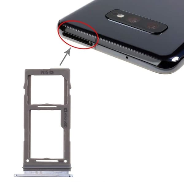 Samsung Galaxy S10/S10 Plus Simkortshållare - Blå