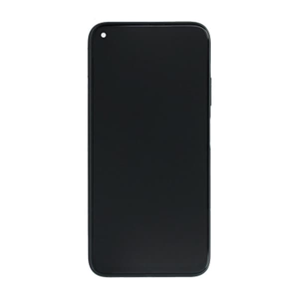 Huawei P40 Lite Skärm/Display med Batteri Original - Svart