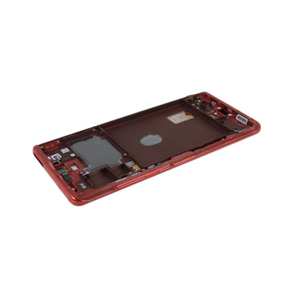 Samsung Galaxy S20 FE 5G Skärm med LCD Display Original - Röd