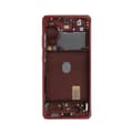 Pikkukuva 7 / 7: Samsung Galaxy S20 FE 5G Skärm med LCD Display Original - Röd