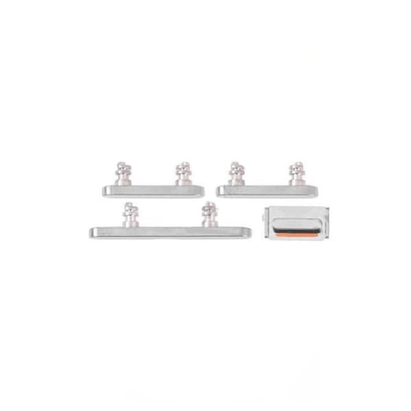 iPhone 13 Pro/ 13 Pro Max Sidoknappar - Silver