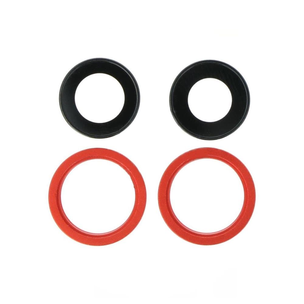 iPhone 13 Mini/13 Back Camera Lens + Bracket - Red
