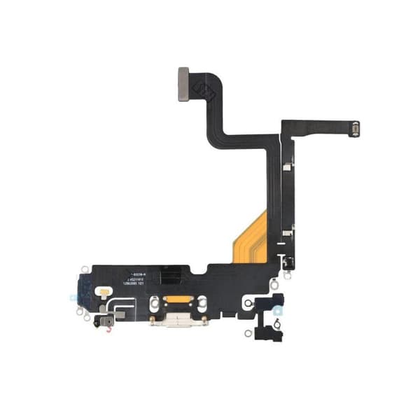 iPhone 13 Pro Laddkontakt Flexkabel - Vit
