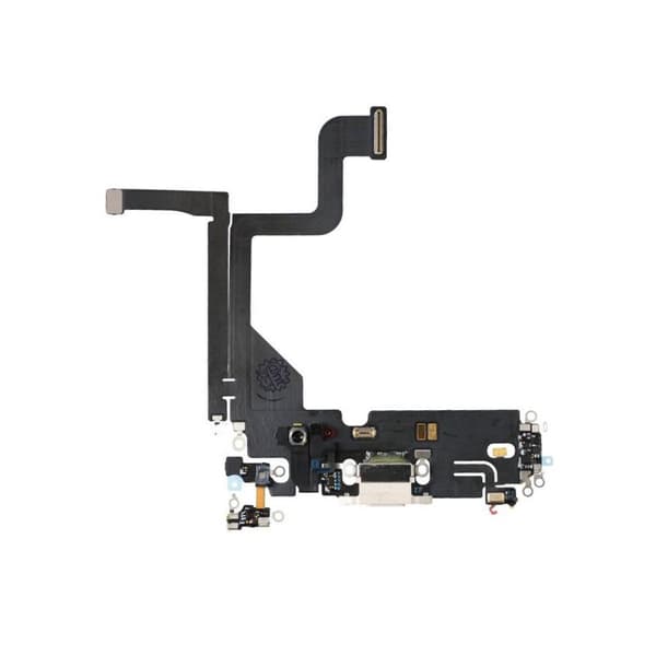 iPhone 13 Pro Laddkontakt Flexkabel - Vit