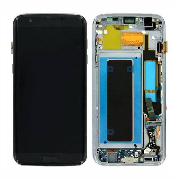 Samsung Galaxy S7 Edge (SM-G935F) Skärm med LCD Display Original - Svart