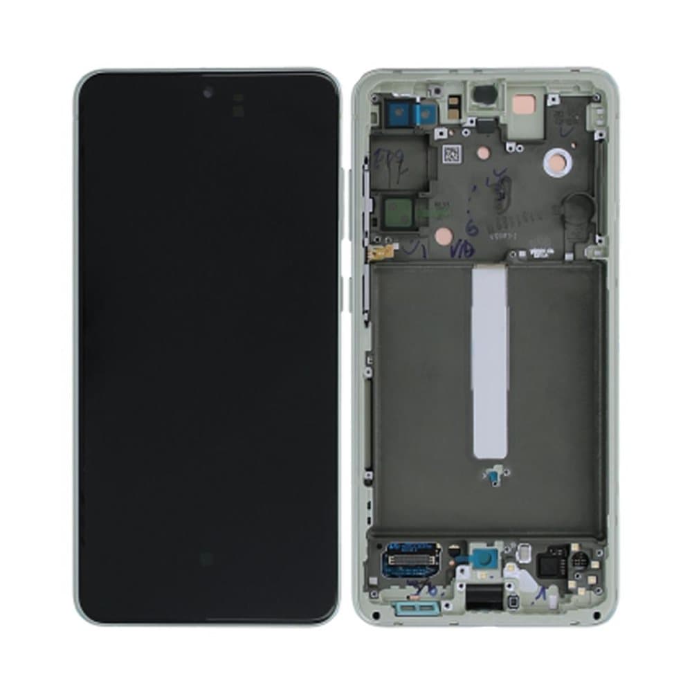 Samsung Galaxy S21 FE 5G (SM-G990B) Skärm/Display Original - Grön