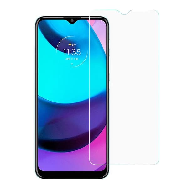 2-PACK SKALO Moto E20/E30/E40 Skärmskydd i Härdat glas