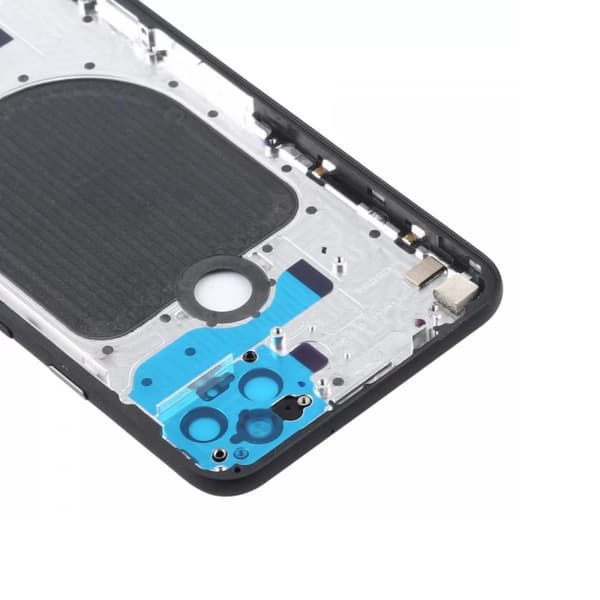 Google Pixel 5 Baksida/Komplett Ram OEM - Svart