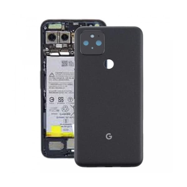 Google Pixel 5 Baksida/Komplett Ram OEM - Svart