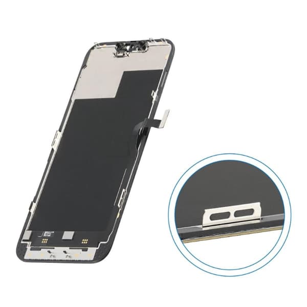 iPhone 13 Pro OLED Skärm - Svart (tagen från ny iPhone)