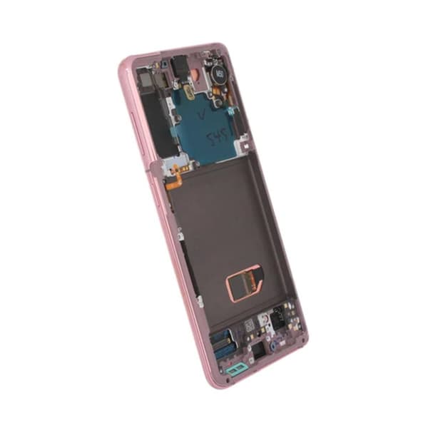 Samsung Galaxy S21 5G Skärm med LCD Display Original - Rosa