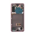 Pikkukuva 5 / 5: Samsung Galaxy S21 5G Skärm med LCD Display Original - Rosa