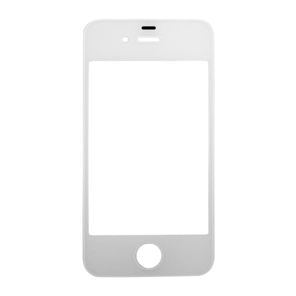 iPhone 4S Glasskärm Premium - Vit