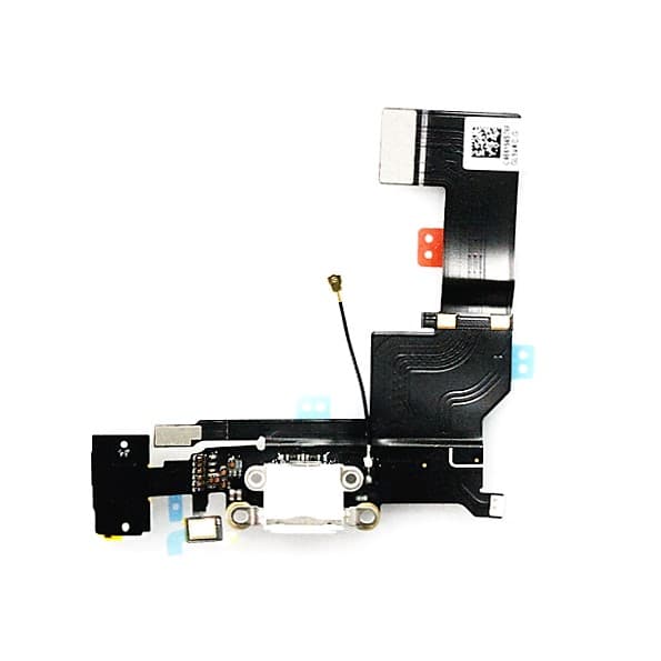 iPhone SE Laddkontakt Flexkabel - Vit