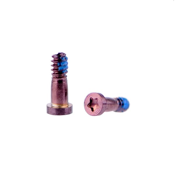 iPhone 5/5s/6/6P/6S/6SP Bottenskruvar - Roséguld