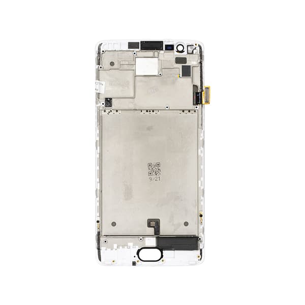 OnePlus 3/3T Skärm med LCD Display - Vit