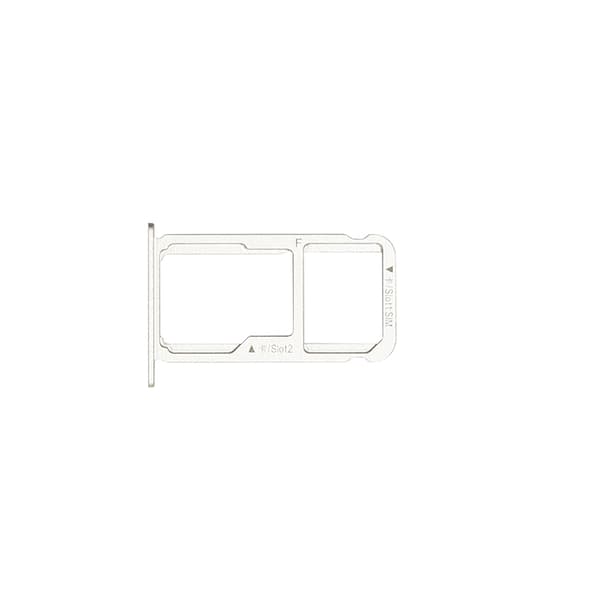 Huawei Honor 8 Minneskort/Simkortshållare - Vit
