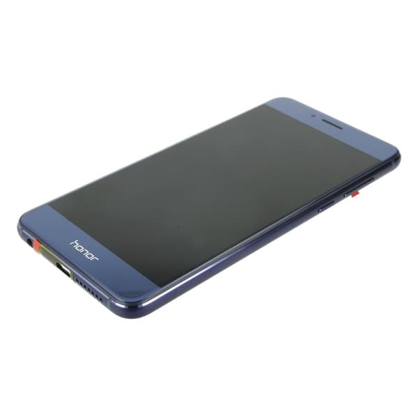 Huawei Honor 8 Skärm med LCD Display med Batteri Original - Blå