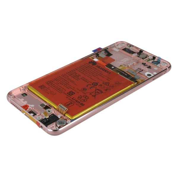 Huawei Honor 8 Skärm med LCD Display med Batteri Original - Rosa