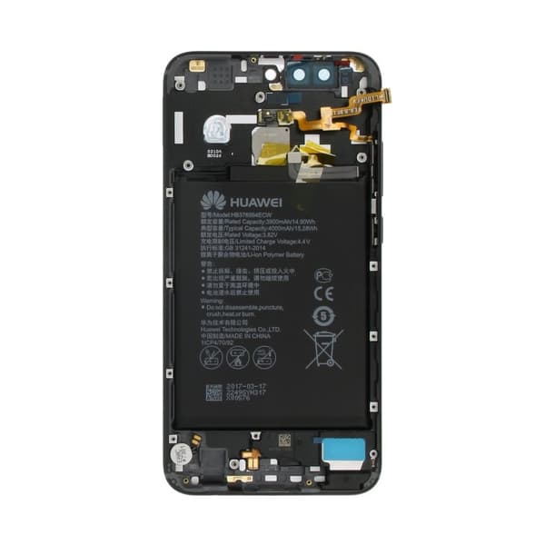 Honor 8 Pro Baksida Original - Svart